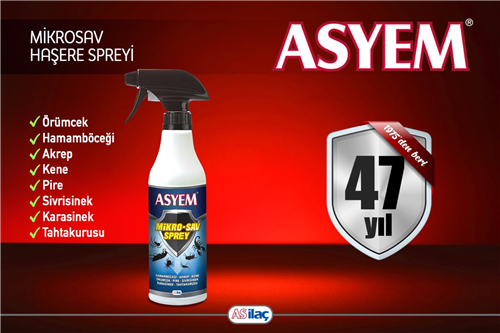 ASYEM MİKROSAV SPREY İLAÇ